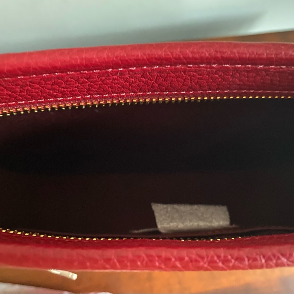 Coach Dempsey File Bag Signature Red Crossbody Bag NWT - Picture 11 of 13